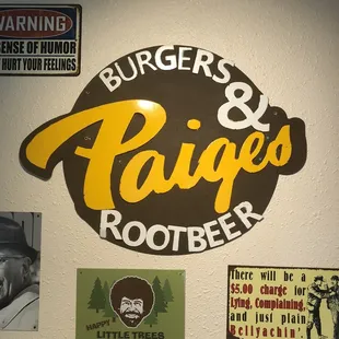 inside wall signs to keep you entertained