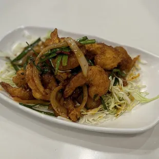 깐풍새우 Spicy shrimp