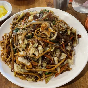 Stir Fried Jajangmyeon