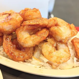 Chili shrimp. Pass on this one.