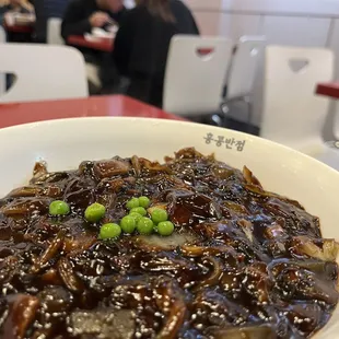 a bowl of food
