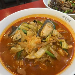 Spicy Seafood Soup