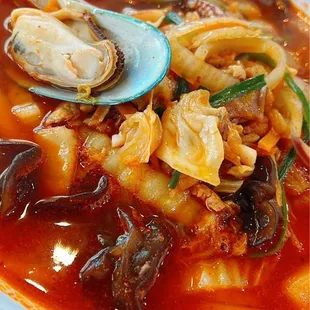 Seafood jjampong