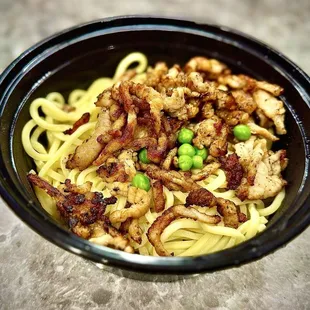 Jajangmyeon. 4 out of 5 first bite after mix. 2 out of 5 second bite on.