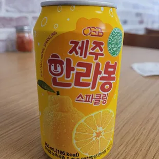 Refreshing Sparkling Citrus  drink.