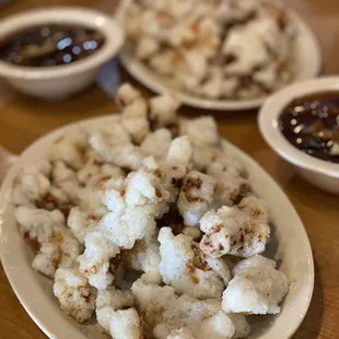 Tangsuyuk - separate sauce