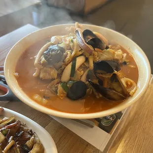 Spicy Seafood Noodle Soup
