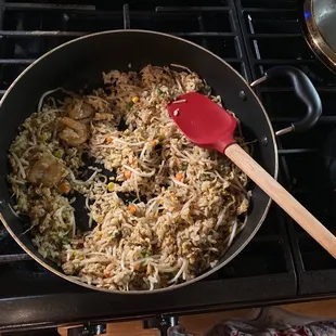 Shrimp fried rice