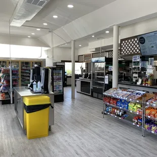 the inside of a grocery store