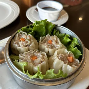 Dumpling chicken, shrimp &amp; crab