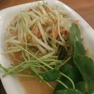 Papaya Salad with Dried Shrimp