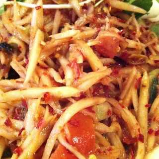 Papaya Salad with Salty Crab