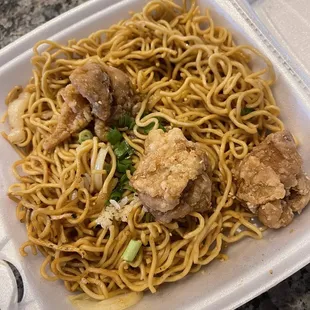 Fried Saimin Plate