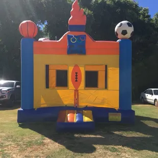 15x15 Sports Bounce Castle