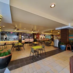 The Pa'ina Lanai Food Court area. NOTE: L &amp; L Hawaiian Barbecue is coming soon.