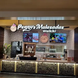 Penny's Malasadas is located at the Pa'ina Lanai Food Court.