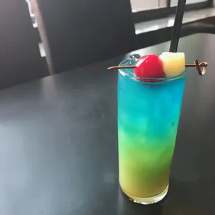Island cocktails - Blue Hawaii