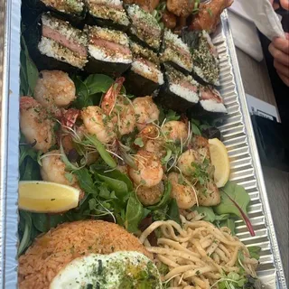 SM TRAY GARLIC BUTTER SHRIMP