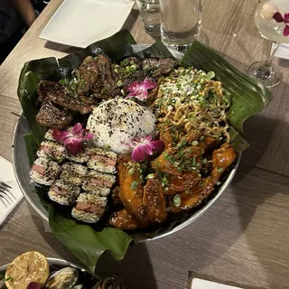 KAMAYAN PLATTER W/ SEAFOOD TEIR 2