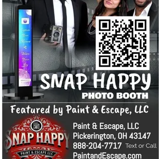 Snap Happy Photo Booth by Paint &amp; Escape, LLC