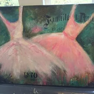 Original, handpainted artwork and classes by Betty Rowley.