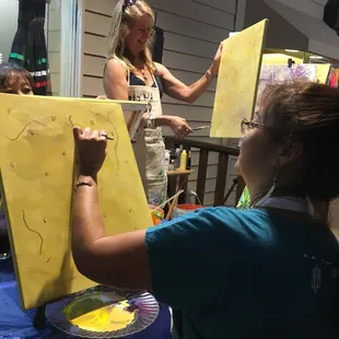Step 1: Paint the sand.