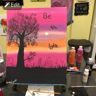 My first painting last year