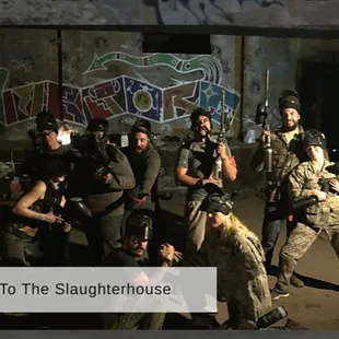 Ask about our brand new arena - "The Slaughterhouse"