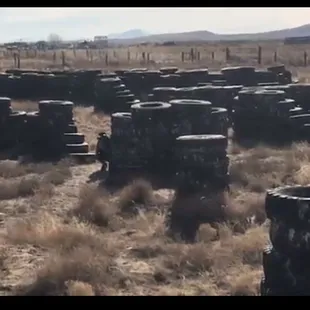 Fun times with tire obstacles