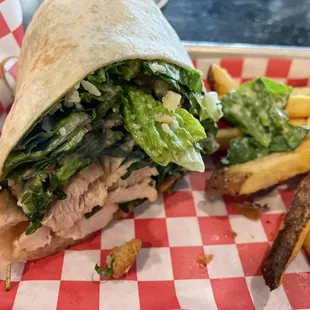 Really good Caesar Wrap