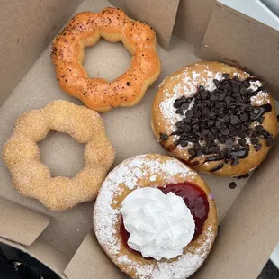 Strawberry Funnel Cake