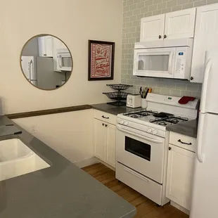 Kitchen in one of the rooms