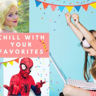 Offering virtual parties