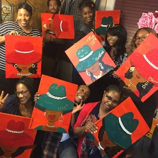 Fun group, "Walking by faith not by sight"