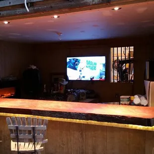 Silver spur at PSR, belly up to the bar and catch the Kentucky Derby or a Panther Football game while the kids are having a big time.