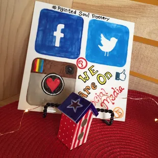 We're on social media!