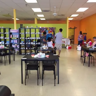 Waiting for guests to arrive! So excited to paint!