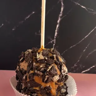 Oreo Caramel Apple