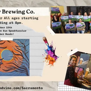 Craft your own fun Spooktacular October Woods!
https://paintingandvino.com/event/october-woods/