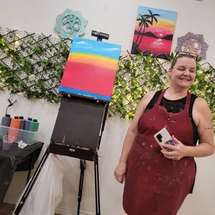 The AMAZING KATHY!!! Our wonderful instructor!