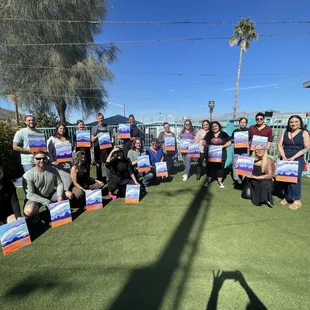 Book us for private or public paint classes! Sign up for paintingandvino.com or email tucson@paintingandvino.com for a private event quote!