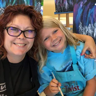 Mom and Daughter Twisters!  Too cute.