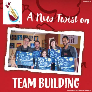 Bring your team to paint!