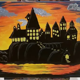 The painting we completed.