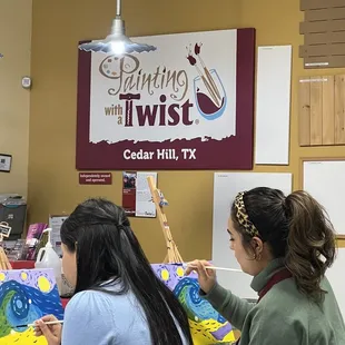 Art class with a Twist! 3.14.2023