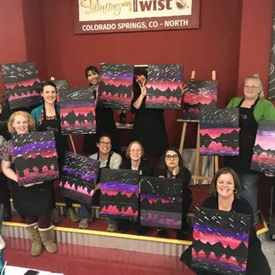 Briargate Painting With a Twist