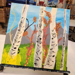Aspen painting