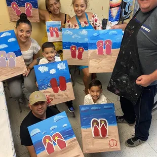 Family painting