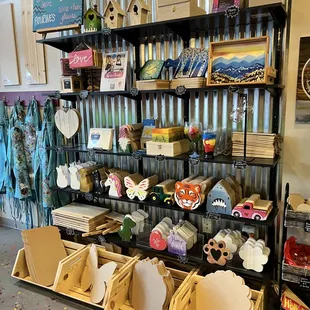 Pop In Projects Monday through Friday noon - 5:00 pm starting at $5