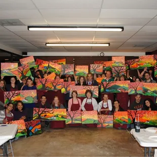 Our first painting date